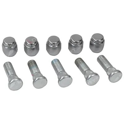 Front Or Rear Axle Hub Stud Bolt Nut Kit For Toyota HZJ78 HZJ79 HDJ78 HDJ79 – Lexus Compatible – Aftermarket FYE031085