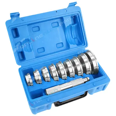 10-Piece Bearing Race & Seal Driver Set | Aluminum Seal Installer Kit | Automotive Bearing Tools