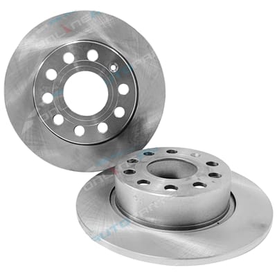 Rear Coated Disc Brake Rotors Pair For Volkswagen Jetta Rabbit Audi A3 Golf Quattro Rear Coated Disc Brake Rotors Pair For Volkswagen Jetta Rabbit Audi A3 Golf Quattro