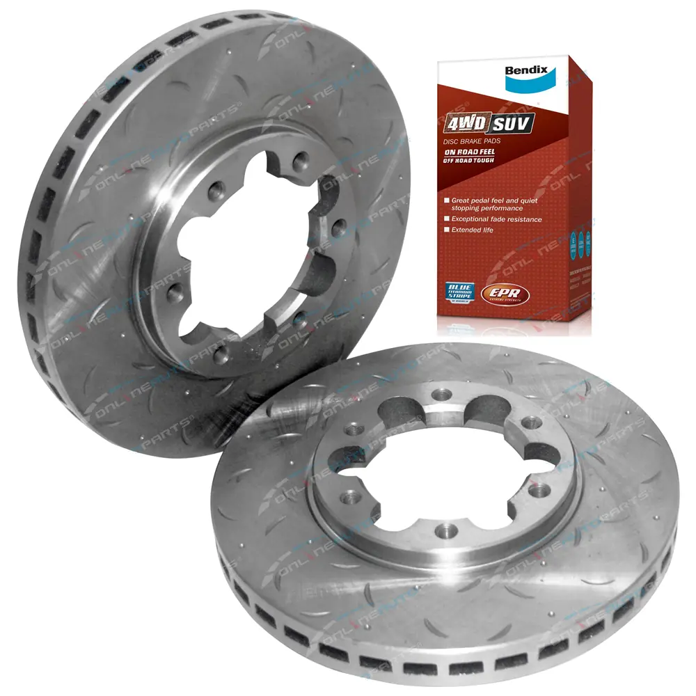 Bendix DB1148-4WD Rear Disc Brake Pad Set For Nissan Patrol GU Y61 (1997-2016) 4x4