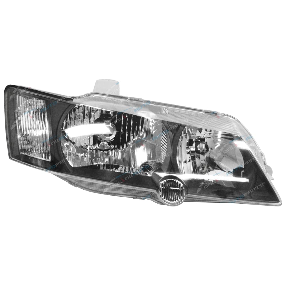 thumbnail interactive-video image 1 of Pair Black Headlights LH+RH For Holden Commodore VX VU 2000-2002 SS Headlamps 1 of 2