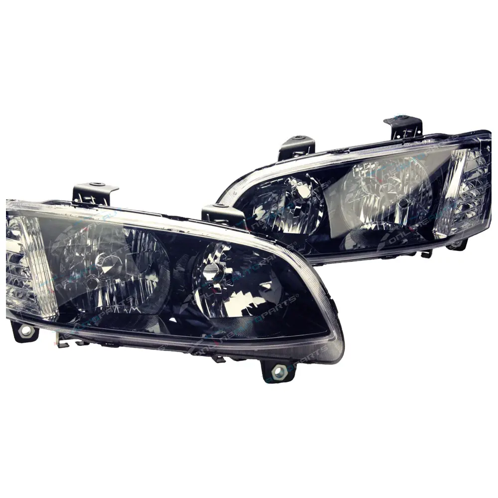 Pair Chrome Headlights LH+RH For Holden Commodore VE Series 2 2010-2013 Berlina