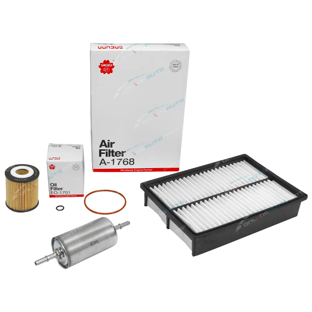 thumbnail image 2 of Sakura Oil, Air & Fuel Filter Kit For Mazda 3 2003-2012 – 2.3L 4cyl BK BL MPS 2 of 6