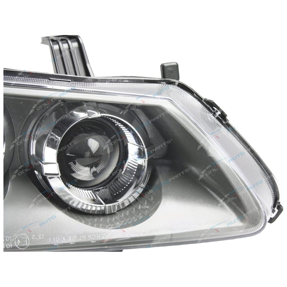 Pair Of TYC Headlights For Nissan Pulsar N16 Sedan 2003-2006 - LH & RH Halogen Assembly, Manual Adjust, 1 Year Warranty