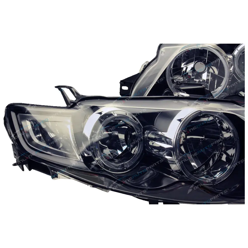 Ford FG Falcon XR6 XR8 MK1/MK2 Headlights With Quad Projectors And Hid Kit