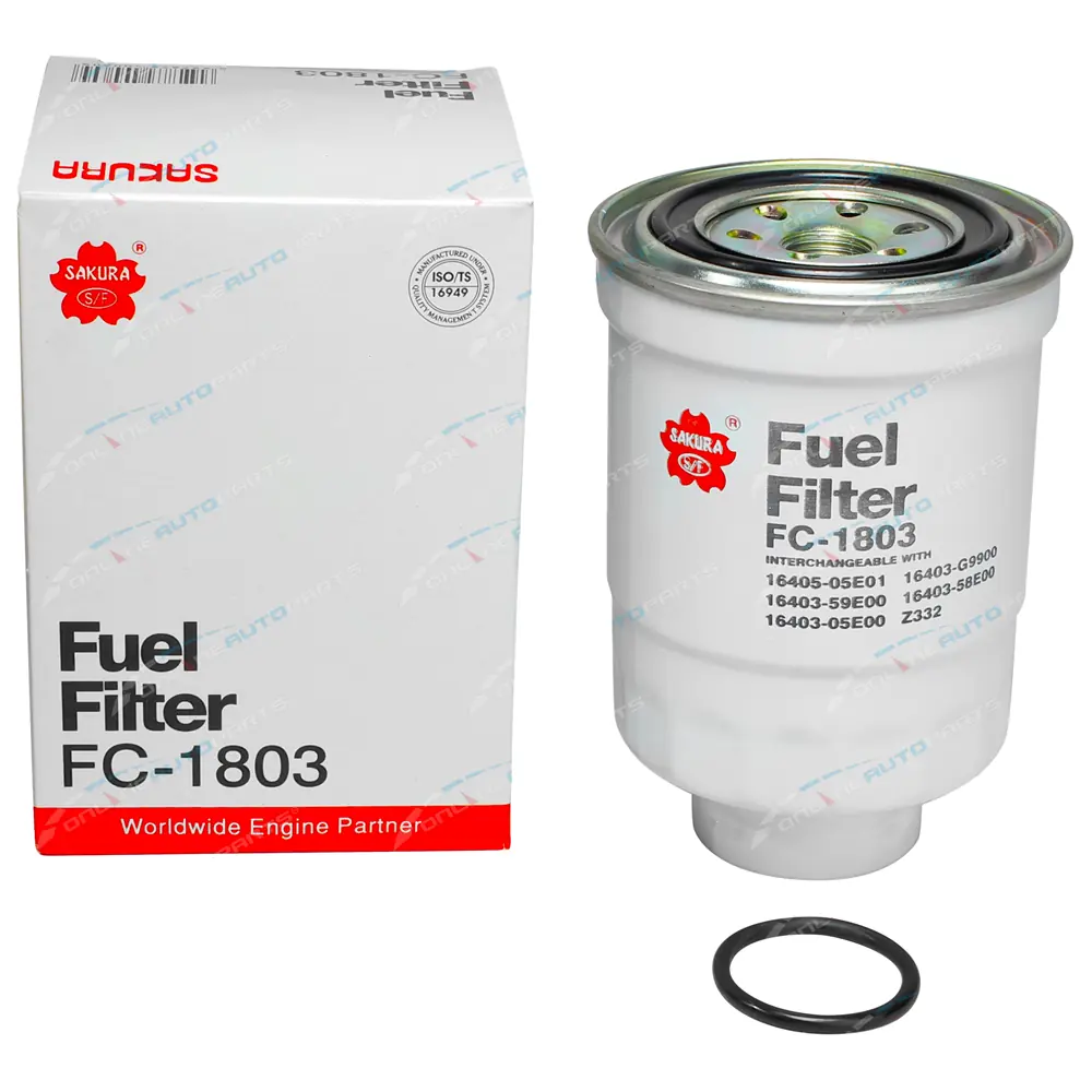FLOR FURORA ×3 FC-1803 | Sakura Fuel Filter - Cross Ref: Z332 WF8063