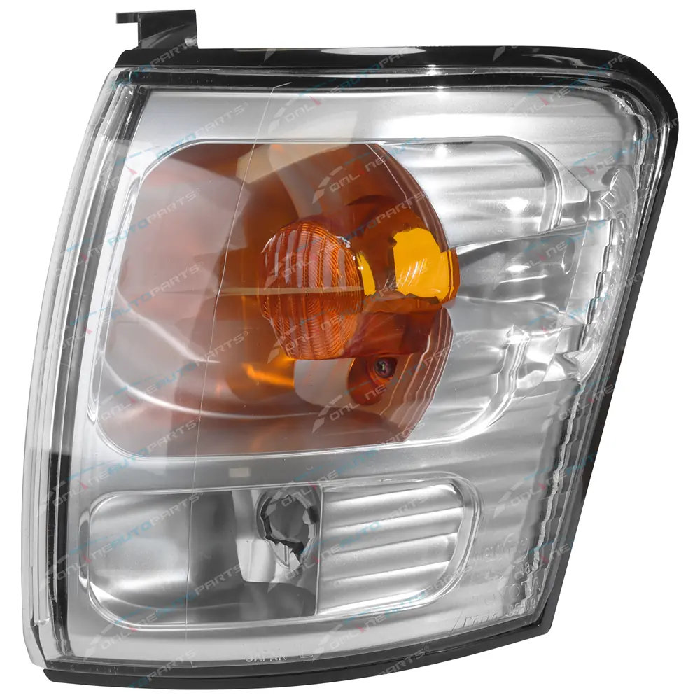 Front Left Indicator Light – Grey Housing – Fits Toyota Hilux KZN165 Series 1997–2001